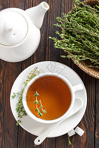 茶叶茶香气绿茶时间桌子液体早餐刺激芳香树叶饮料图片