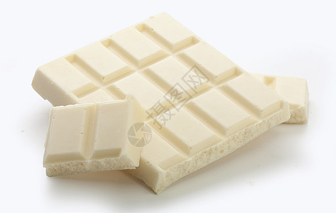 白巧克力生产甜点产品酒吧充气牛奶海绵食物平板背景图片