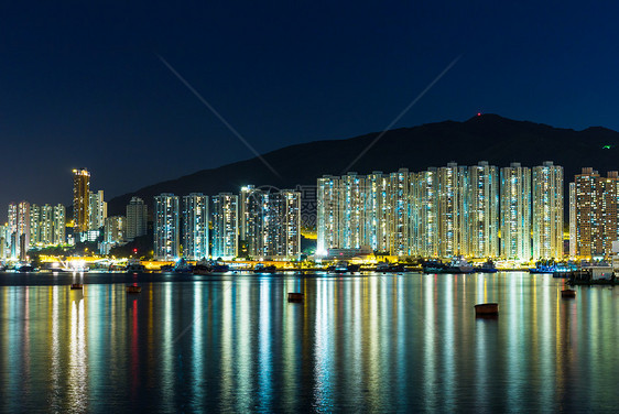 香港住宅区香港特区公寓景观海岸民众天际青衣居所住房城市房屋图片