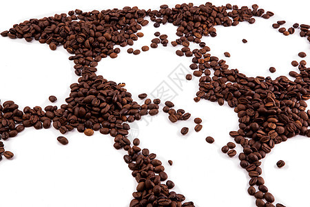 烤咖啡豆休息说谎小吃黑色咖啡豆子饮料食物棕色力量图片