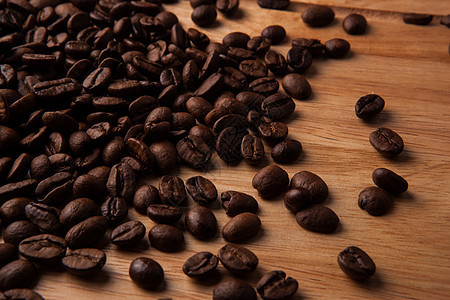 烤咖啡豆宏观咖啡黑色力量休息说谎食物小吃棕色豆子图片