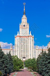 莫斯科国立大学联盟建筑尖塔大学城市天空教育科学母校建筑学图片