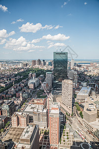 波士顿市中心城市景色道路劳动工作蓝色技术建筑学花园居住市场摩天大楼图片