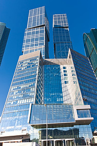 现代系统扩张者房子市中心建筑学商业建筑蓝色太阳窗户玻璃城市图片