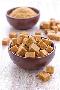 红糖糖糖立方体木头产品糖罐厨房陶瓷甜点粮食水晶桌子背景