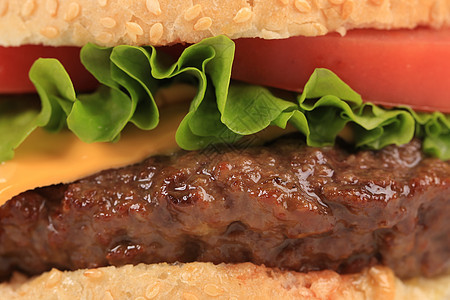 大开胃快餐汉堡包种子小吃牛肉面包猪肉食物家禽芝麻洋葱垃圾图片