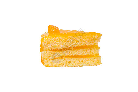 橙色蛋糕奶油面包师食物橙子面团面包背景图片