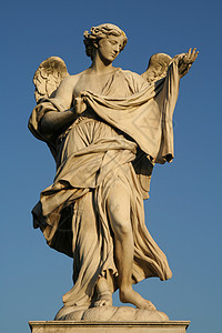 雕像的低角度视图女性地标天空石头旅行旅游国家形象创造力艺术图片