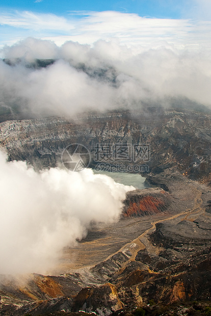 主要火山坑图片