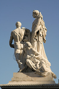 纪念碑雕像旅游手工品女性旅行阳光雕塑艺术地方目的地文化图片