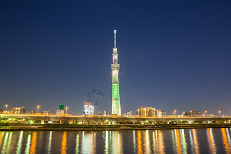日本东京天树塔图片