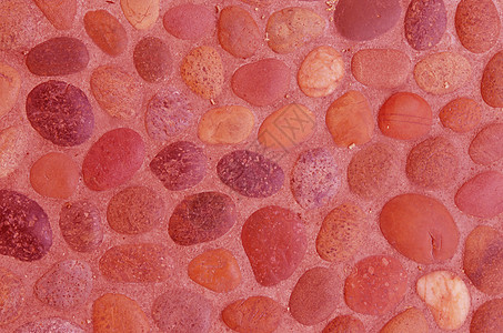 石墙红色石头力量岩石材料鹅卵石背景图片