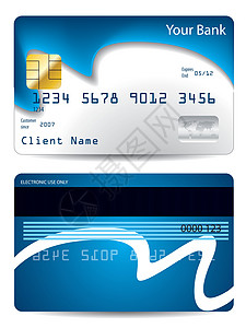 冷浪信用卡设计图片
