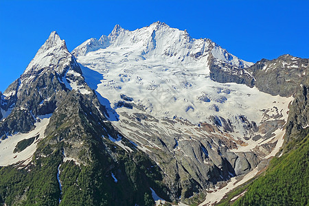 俄罗斯高加索地区山脉的分布图高度首脑悬崖风景石头爬坡顶峰图片