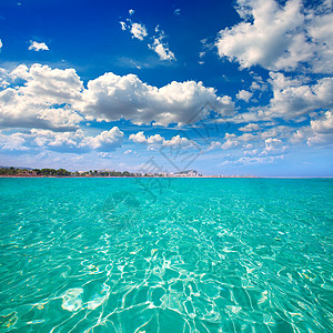 德尼亚阿利坎特马内塔卡西亚纳海滩假期海滩支撑旅行天堂观光晴天地标海洋蓝色图片