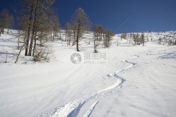 阿尔卑斯山的冬季冒险极限全景成就勘探愿望山峰冰川粉雪荒野运动图片