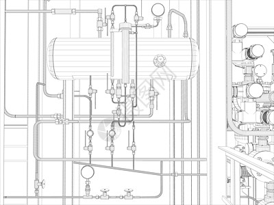 工业设备 无线电框架化学品气体海关技术工厂资源金属燃料管子压力图片