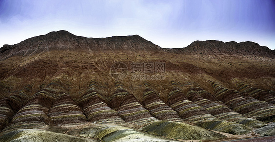 达克夏山丹霞岩石红色地质学公园地貌图片