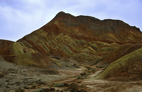 达克夏山地貌公园岩石红色丹霞地质学图片