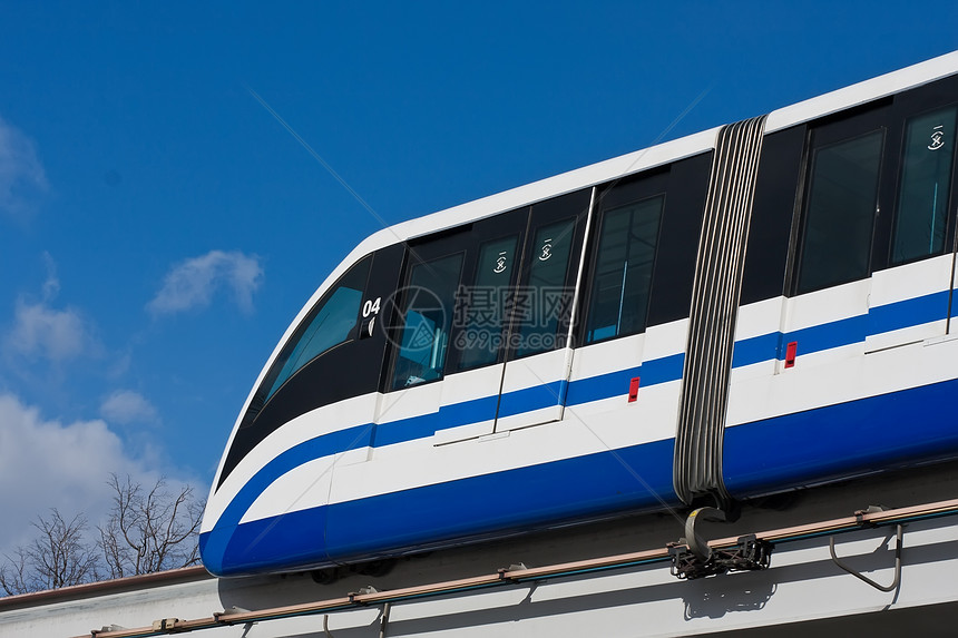单轨列车建筑学技术交通运输乘客铁路天空旅行运动车辆图片