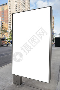 广告牌民众场景展示框架商业剪裁海报城市交通运输图片