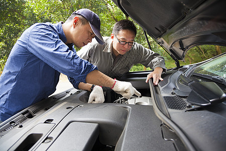汽车修理机修车服务车辆图片