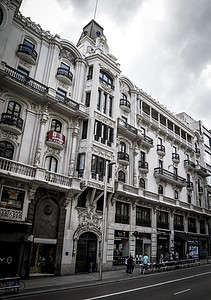 Gran Via 马德里市的图象 其特有古迹历史性景观文化旅行广场地标奶奶国家城市建筑图片