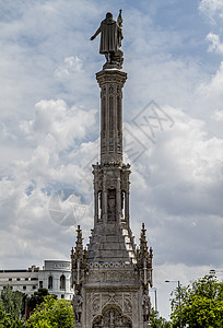 Colon纪念碑 马德里市的图象 其特点历史性历史广场艺术国家首都雕像文化游客地标图片