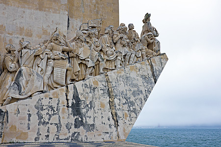 白石船塑造了里斯本宝发现者纪念纪念碑图片