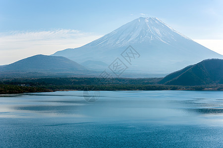 日本藤山莫托苏湖图片