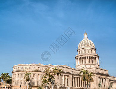 古巴旧哈瓦那 与国会图片