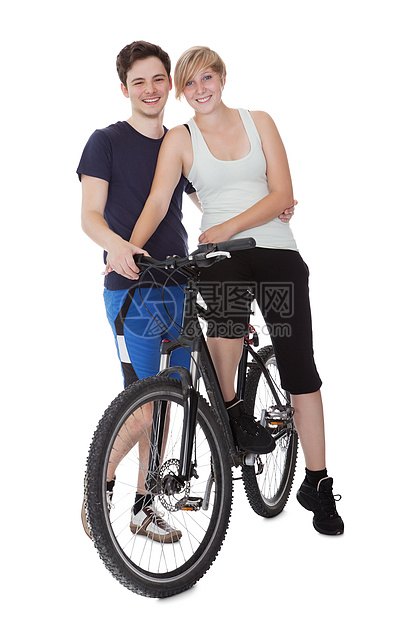 健康健康的年轻夫妇夫妻男人妻子游戏玩家冒充利益运动运输娱乐图片