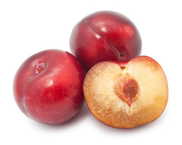 管道甜点白色紫色小吃食物农业水果饮食红色浆果图片