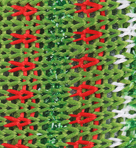 贴近条纹的织布纹理缝线红色针织品宏观衣服纤维绳索针织质感制造业图片