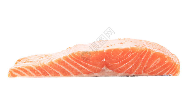 鲑鱼排合起来皮肤鱼片美食产品白色牛扒橙子红色图片