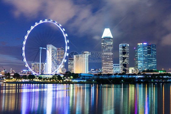 新加坡天线传单建筑海景海洋办公室城市商业场景都市车轮图片