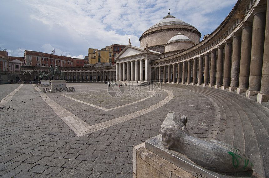 普勒比西托广场地标景观建筑市中心遗产城市教会柱子正方形全民图片