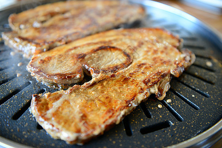 韩国烧烤猪肉烧烤架烹饪牛肉餐厅文化食物图片