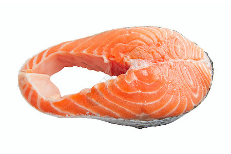 鲑鱼鱼片食物牛扒鳟鱼美食海鲜市场烹饪寿司红色图片