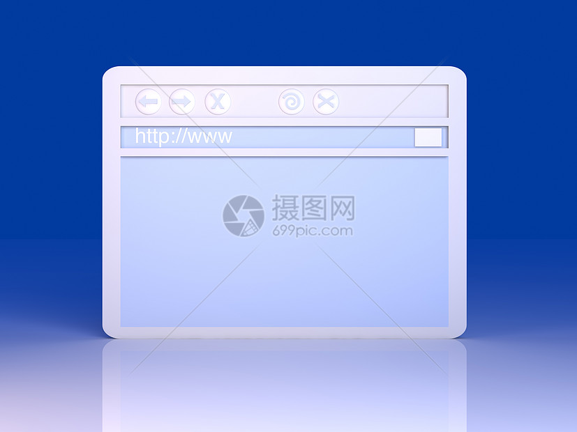 浏览器窗口地址空白屏幕导航探险家界面操作图形化网络网页图片