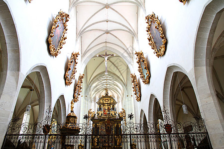 德国教堂Kaisheim大教堂内部背景