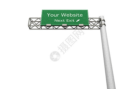 公路标志  您的网站主页街道格式插图旅行白色盘子运输博客路标图片