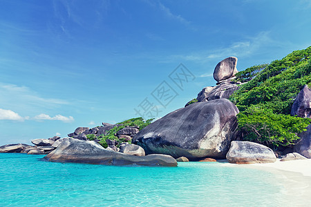 西米兰岛娱乐海浪地标蓝色国家假期旅游岩石海岸海洋图片