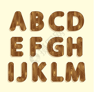 字体电影插图森林艺术字母创造力卡片木材荒野橡木图片
