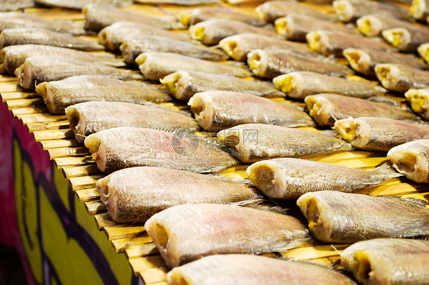 干鱼加工烹饪美食食物动物营养小吃盐渍市场海鲜图片