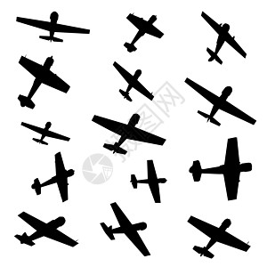 飞机休光灯黑色航空收藏航空公司空气螺旋桨阴影飞行白色图片