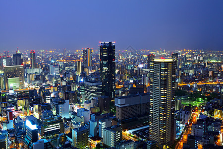 大阪建筑建筑学建筑物商业天空景观蓝色摩天大楼办公室场景图片