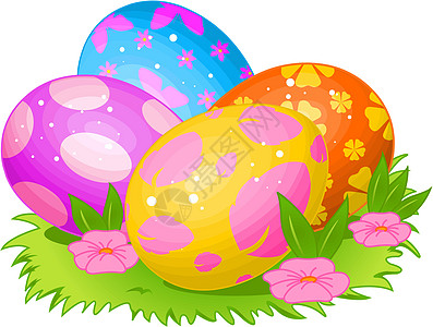 美丽的复活节鸡蛋艺术品免版税传统乐趣风格白色绘画水彩条纹黄色图片