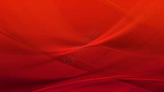 红色线条抽象的红色背景插图海浪曲线水平漩涡波浪状线条波浪运动液体背景