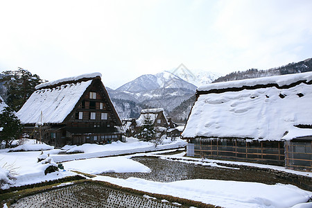 白川去村小屋建筑学合掌运河地标农场瀑布历史白川建筑世界遗产图片